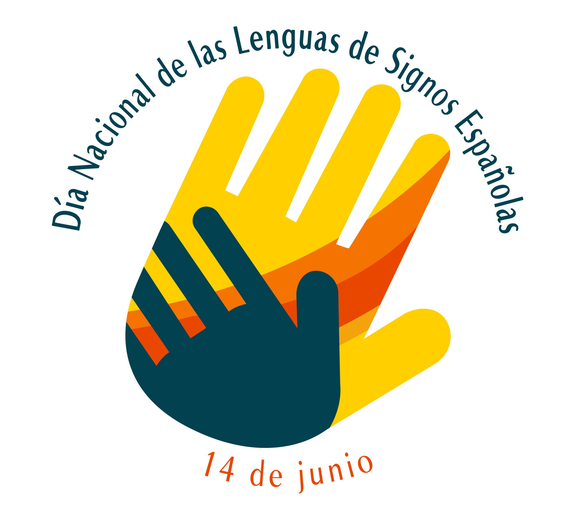 Logo día nacional lengua de signos españolas