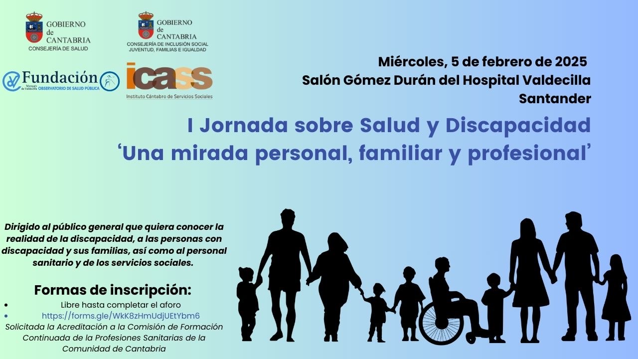 Sanidad jornadas discapacidad